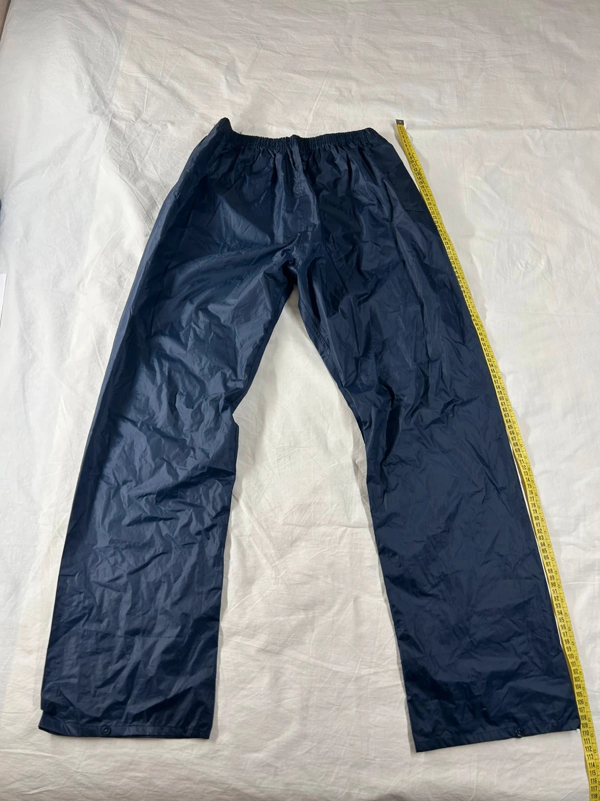 Pantalon imperméable de pluie bleu marine b dri taille M